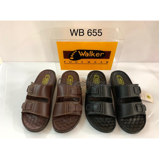 รองเท้าหนังแท้ Walker WB 655 แบบสวม