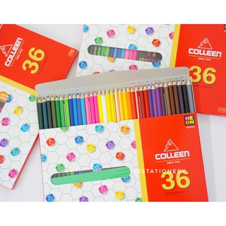 สี Colleen (คอลลีน) 36 แท่ง 36 สี