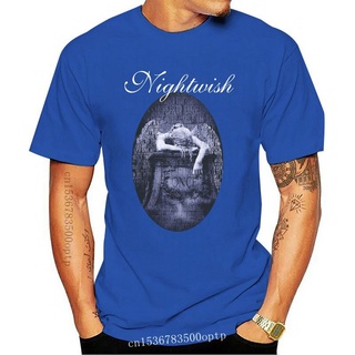 ขายดี เสื้อยืดแขนสั้น พิมพ์ลายกราฟฟิค Nightwish Once สีดํา สําหรับผู้ชาย PFfmbg97AJmiop85S-5XL