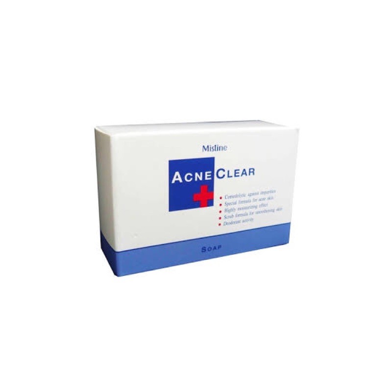 สบู่มิสทีน แอคเน่ เคลียร์  Mistine Acne Clear Soap 90 กรัม