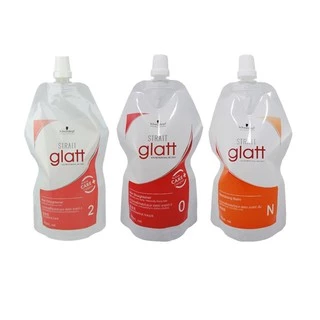(แกลทท์ถุง) ครีมยืดผม ชวาร์สคอฟ Glatt 400 มล. โปรเฟชั่นแนล สเตรท สไตลิ่ง แกลทท์ Schwarzkopf Professional Strait Glatt
