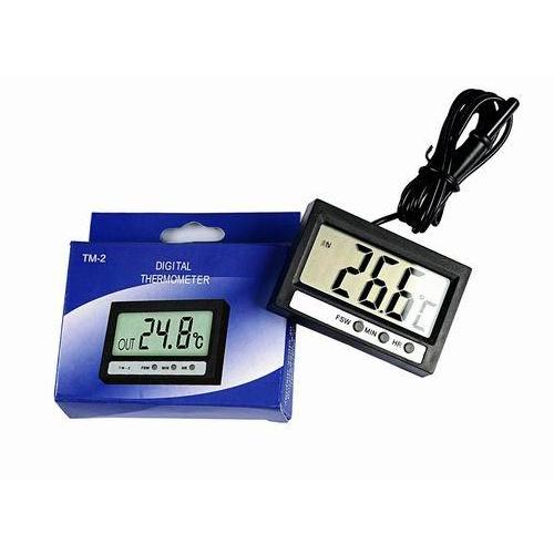 เทอร์โมมิเตอร์ วัดอุณหภูมิ Digital Thermometer Tm 2 (สายยาว 2 เมตร) (Black)///////////////////////////////////////////