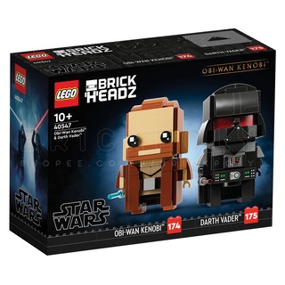 40547 : LEGO BrickHeadz Star Wars Obi-Wan Kenobi &amp; Darth Vader