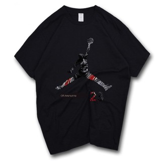 ผลิตภัณฑ์ใหม่👕ของเล่นกลางแจ้ง☼∏✖เสื้อแขนสั้น Trapeze Jordan Jodan Bull No. 23 nba เสื้อยืดบาสเก็ตบอลทรงหลวมสำหรับชายและ