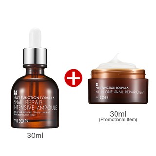 [MIZON] Snail Repair Intensive Ampoule Special Edition (Ampoule 30ml+Cream 30ml)