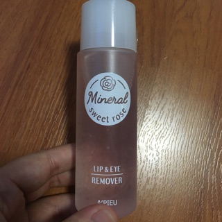 A’Pieu Mineral sweet rose eyes&amp;lip remover ของแท้ พร้อทส่ง เอเพียว