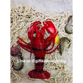 ล็อบสเตอร์ปลอม Lobster วัสดุผลิตจากยาง สวยเหมือนจริง