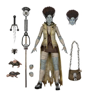 Neca Universal Monsters x Teenage Mutant Ninja Turtles Ultimate April ONeil as The Bride Of Frankenstein