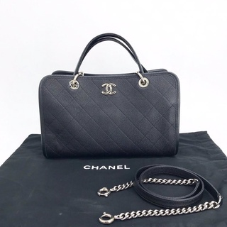 Chanel Caviar Stitched Shopping Tote (Like New!)