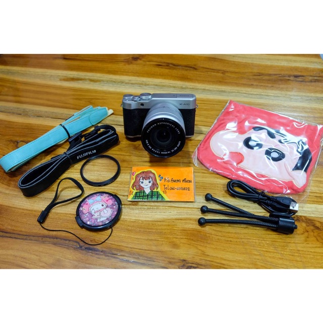 Fuji xa10 สีดำมือสอง