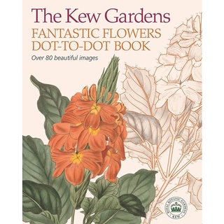 David Woodroffe The Kew Gardens Fantastic Flowers Dot-to-Dot Book