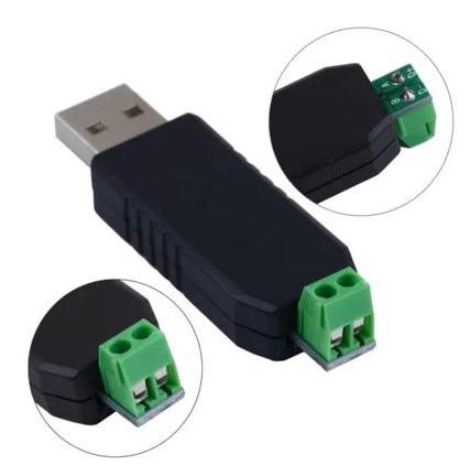 Usb To Rs485 485 อะแดปเตอร์แปลงรองรับ Win7 Xp Vista Linux Mac Os Wince5 . 0 ( Inventor. Th )