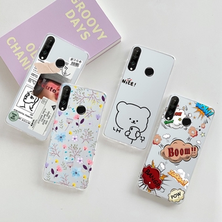 เคสโทรศัพท์ซิลิโคน Tpu กันกระแทกสําหรับ Huawei P30 Lite Nova 4E