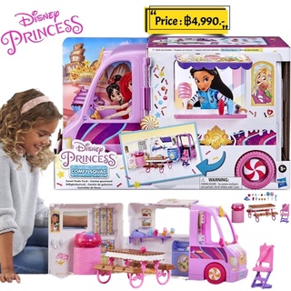 Disney Princess Comfy Squad Sweet Treats Truck, Playset with 16 Accessories