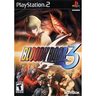 แผ่นเกมส์ Ps2 Bloody Roar 3 ( เกมนี้เป็น CD )