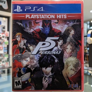 (ภาษาอังกฤษ) มือ1 PS4 Persona 5 เกมPS4 แผ่นPS4 (เล่นกับ PS5 ได้ P5 Persona5)