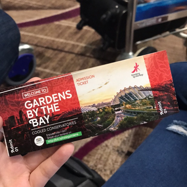 120฿ OCBC skyway @garden by the bay singapore