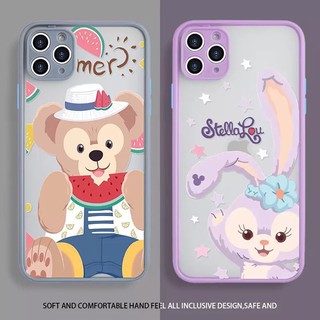 เคสขอบสีลายการ์ตูนเคสกันรอยกล้องสำหรับ 6/6s 6P/6splus 7/8/SE 7P/8Plus X/xs Xsmax 11 11Pro 11Promax #886