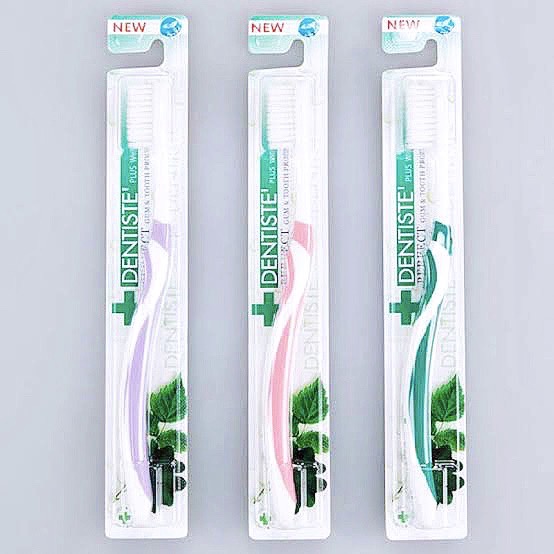 (แพ็ค3) แปรงสีฟัน Dentiste' Italy Tooth Brush Big-Blis