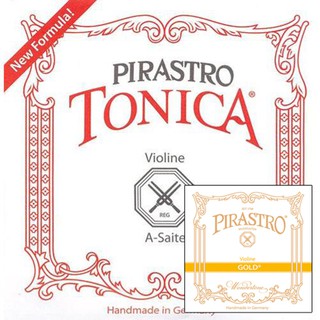 ชุดสายไวโอลิน Pirastro Tonica Violin Set with Pirastro Gold Label E