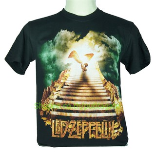 เสื้อวง Led Zeppelin เสื้อไซส์ยุโรป เลด เซพเพลิน PTA962 เสื้อวงร็อค เมทัล สากล