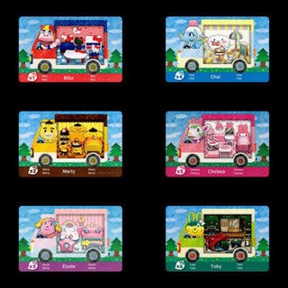 Sanrio Animal Crossing Set6ใบ พร้อมส่งทันที