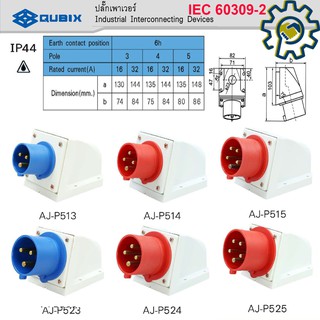 พาวเวอร์ปลั๊ก IP44 : คุณภาพดี ไม่ลามไฟ ทนต่อความร้อนได้สูง