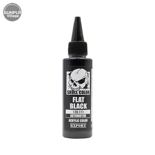 Skull Color 120.111 Flat Black 60 ml (Automotive) 8853100904110 (สี)