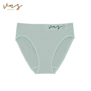 Wienna VNZ.VANEZZA  New Collection (Bunny Love -Limited Special) DL6203  กางเกงชั้นในผ้า Top Dyed BRA  แบบครึ่งตัว พิมพ์ลายกระต่าย สีเทา