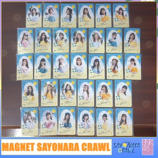 Magnet Sayonara Crawl BNK48 ชุดเล่นน้ำ Cherprang Music Noey Namneung Paeyah Champoo Fond Marmink Hoop Orn Kaew..พร้อมส่ง