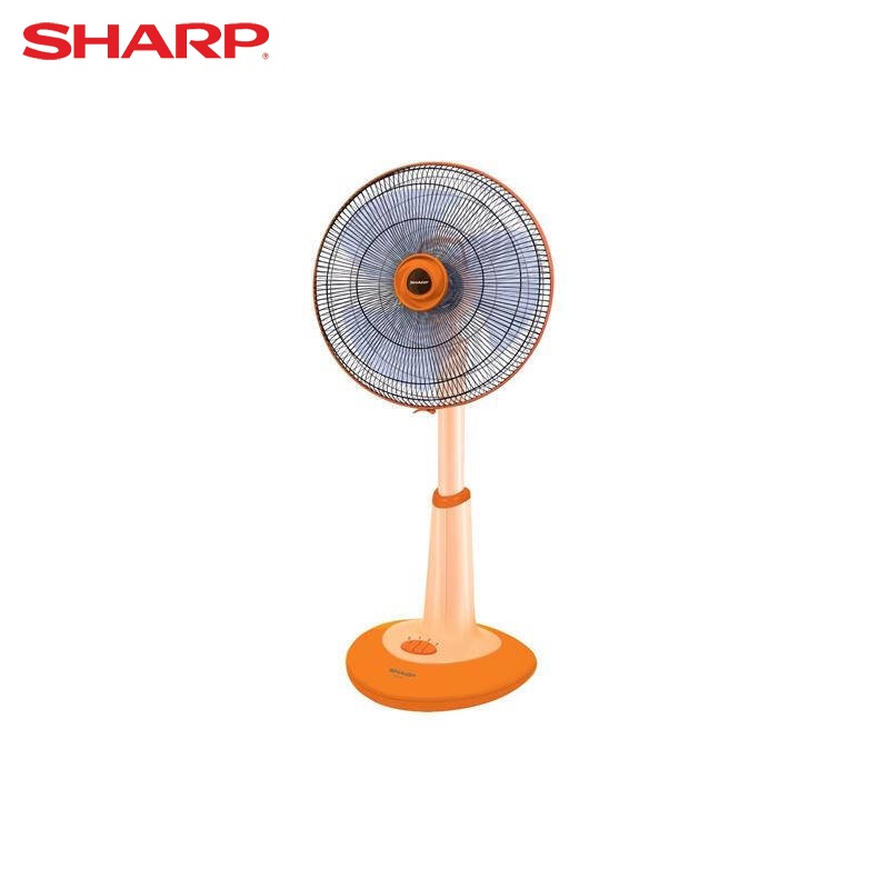 SHARP ชาร์ป พัดลมสไลด์ 18 นิ้ว รุ่น PJ-SL181 เย็นไวทันใจ ระบบ 3 ใบพัด  มอเตอร์แข็งแรง ทนทาน   Orange-OR