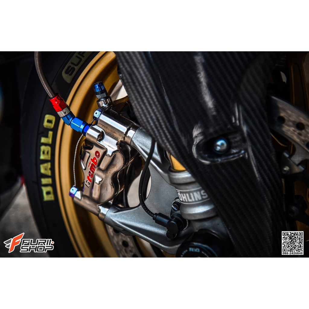 ปั้มเบรคล่าง Brembo Gp4RX 100mm. และ 108mm. เดี่ยวซ้าย เดี่ยวขวา คู่