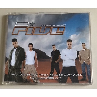 ซีดีซิงเกิ้ล ลิขสิทธิ์ มือ 2 สภาพดี...179 บาท “Five” ซิงเกิ้ล "Lets Dance"(UK and Irish CD1) แผ่นไทย หายาก