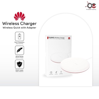 Huawei Wireless Charger QuickCharge with Adapter ของแท้ 100% จำหน่ายโดย iSystem