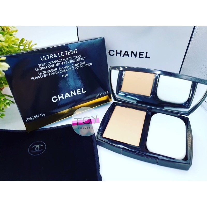 CHANEL Ultra Le Teint Ultrawear All-Day Comfort Flawless Finish Compact  Foundation 13 g | Shopee Thailand