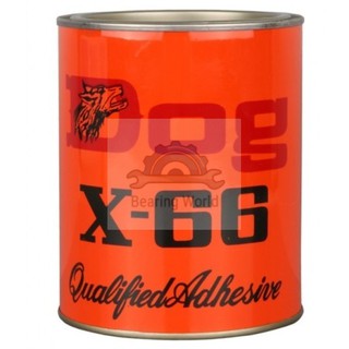 กาวยาง ตรา หมา DOG X-66 กาวยางอเนกประสงค์ สารพัดประโยชน์ X-66 LAMINATED PLASTIC ADHESIVE - DOG X-66