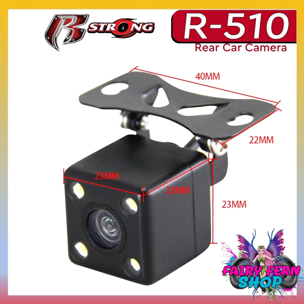 กล้องมองหลังติดรถยนต์ R-STRONG Rear Camera รุ่น R-510 สำหรับใช้ดูภาพตอนถอยหลังView Camera ด้านหลัง Camera รถกล้องมองหลัง thumbnail 5