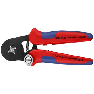 KNIPEX Self-Adjusting Crimping Pliers คีมย้ำแบบปรับระดับได้ รุ่น 975304