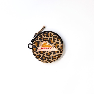 Kelty กระเป๋าใส่เหรียญ DP CIRCLE COIN CASE 2 GOLD LEOPARD