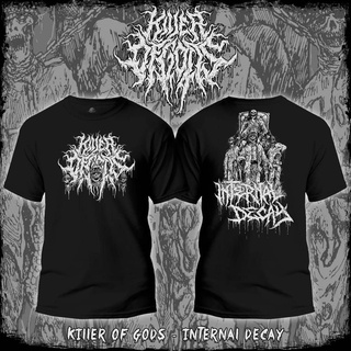 เสื้อยืดผู้ชาย เสื้อยืด พิมพ์ลาย Killer of God Decay S-5XL