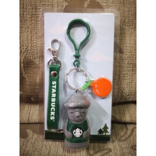 Starbucks KOREA 2019 Jeju statue keychain