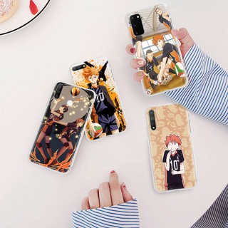 Ml-122 เคสโทรศัพท์มือถือแบบนิ่ม ใส ลายไฮคิว สําหรับ OPPO Reno 8t 8 Find x5 A54 A55 A56 Pro