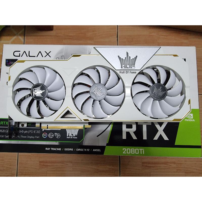 GALAX RTX 2080Ti HOF  สิ้นค้ามือสอง ครับ