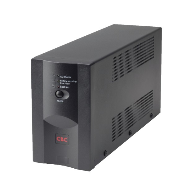 เครื่องสำรองไฟ  (UPS) CBC รุ่น AR ECO 1000VA-480W  รับประกัน 2 ปี (ออกใบกำกับภาษีได้)