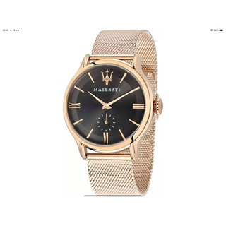 นาฬิกา MASERATI MENS R8853118004 EPOCA QUARTZ พร้อมกล่อง (ใหม่)