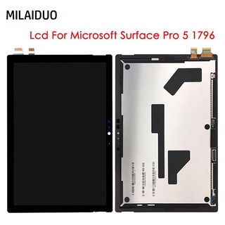 แผงหน้าจอสัมผัส LCD สําหรับ Microsoft Surface Pro 5 Pro5 1796 Pro 6 1807