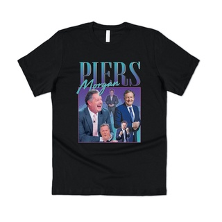 T-shirt  เสื้อยืด พิมพ์ลาย Piers Homage Uk Tv Icon 90S 80S สไตล์เรโทร แฟชั่นฤดูร้อน สําหรับปาร์ตี้S-5XL