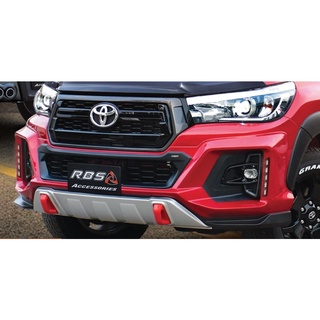 สเกิร์ตหน้ารถ,กันแคร้งหน้ารถ TOYOTA REVO สำหรับปี2018-2019 4x4,4x2 (+ROCCO)รุ่นยกสูง