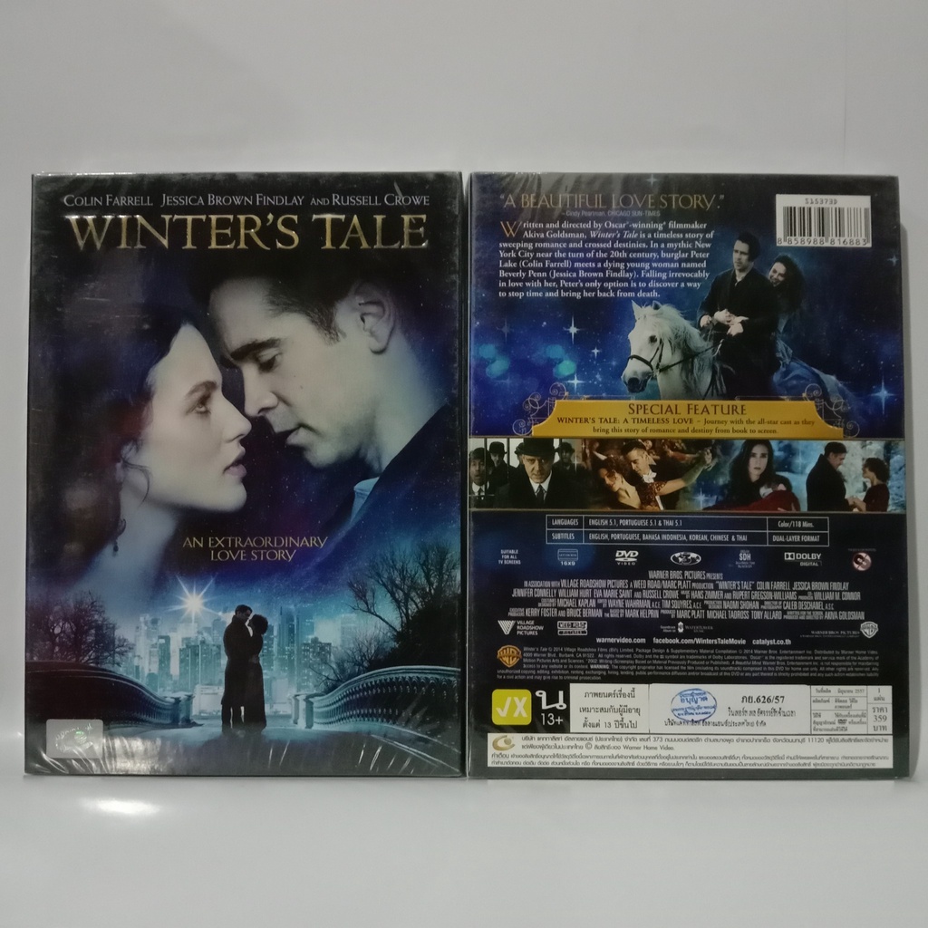 Media Play Winter's Tale / วินเทอร์ส เทล อัศจรรย์รักข้ามเวลา (DVD) /S15373D