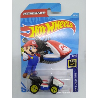 โมเดล 1:64 รถเหล็ก Hot Wheels Mariokart Standard Kart